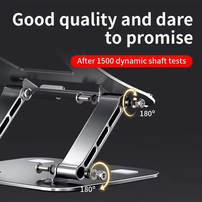 Tablet Stand Adjustable Aluminum Alloy Laptop Tablet up to 17 "Laptop Portable Folding Stand Cooling Stand Support