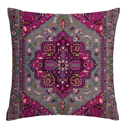 Moroccan ethnic cushion cover, short plush pillowcase 40x40 45x45 50x50 60x60, sofa decorative cushion cover, home decoration