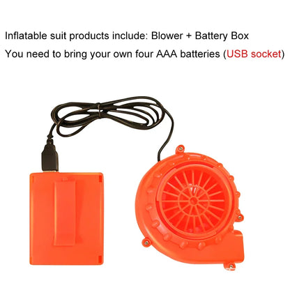 Christmas Inflatable Costume Santa Claus Snowman Gingerbread Tree Adult  Party Masquerade Role Play Holiday Gift