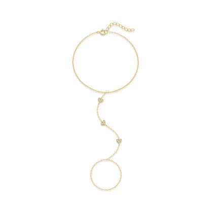 Aide 925 Sterling Silver Fine Jewelry Geometric Lucky Flower CZ Sparking Zircon Bracelets For Women Hand Chain Bracelets Jewelry