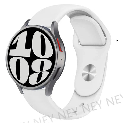 20mm 22mm strap For Samsung Galaxy watch 5 pro/6/4/Classic/Active 2/Gear S3 frontier silicone bracelet Huawei GT 2/2e/3 pro band