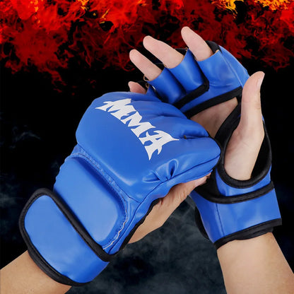 High-quality Training Gloves MMA and Martial Arts with Thickened Fingers Added Protection Flexibility Suitable for Adults Kids