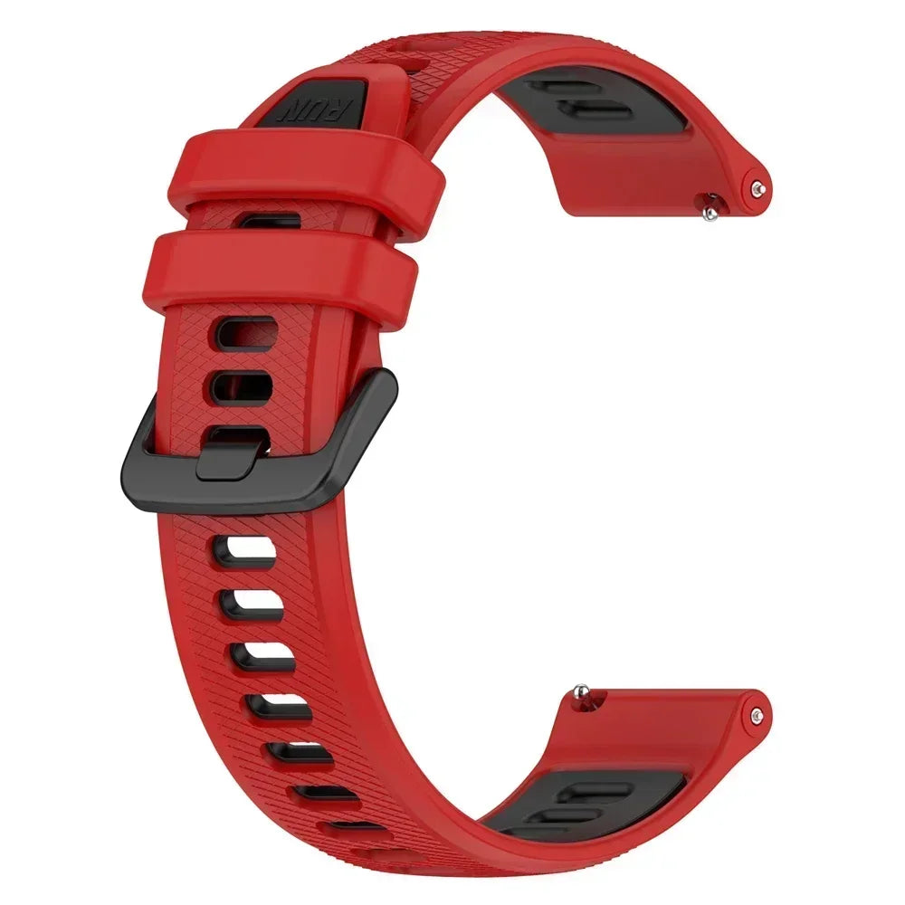 20mm/22mm Silicone Soft Strap For Garmin Active/Vivoactive 6 5/Venu 3 Sq/Forerunner 570 165 265 Band For Amazfit/HUAWEI Bracelet