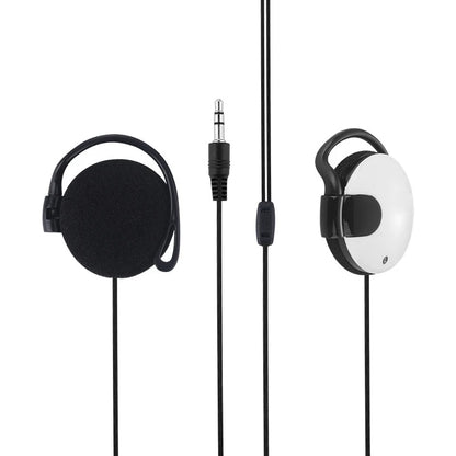 Wired Headphones Stereo 3.5MM Ear Hook Music Game Earphone With Mic For Mobile Phone PC Laptop Mp3 Mp4 Wired Headset