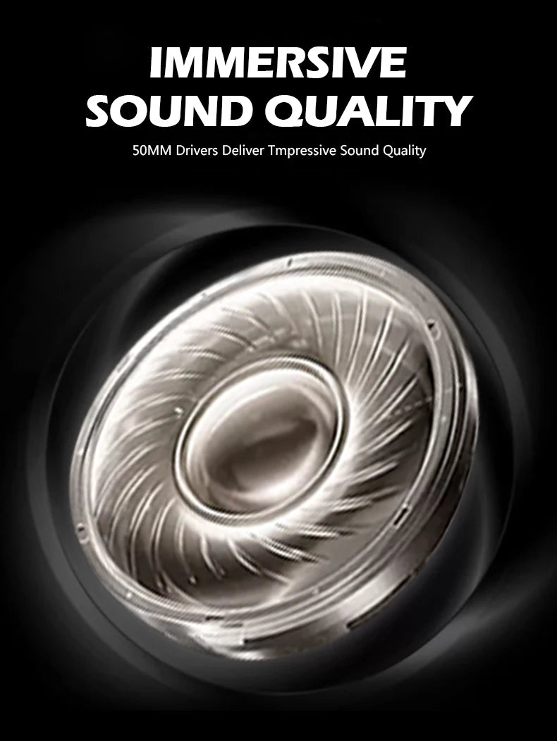 TALOMEN W550X Corded Studio Headphones Stereo Professional DJ Headphones Over-Ear Monitor Headphones with Detachable Cable Gift