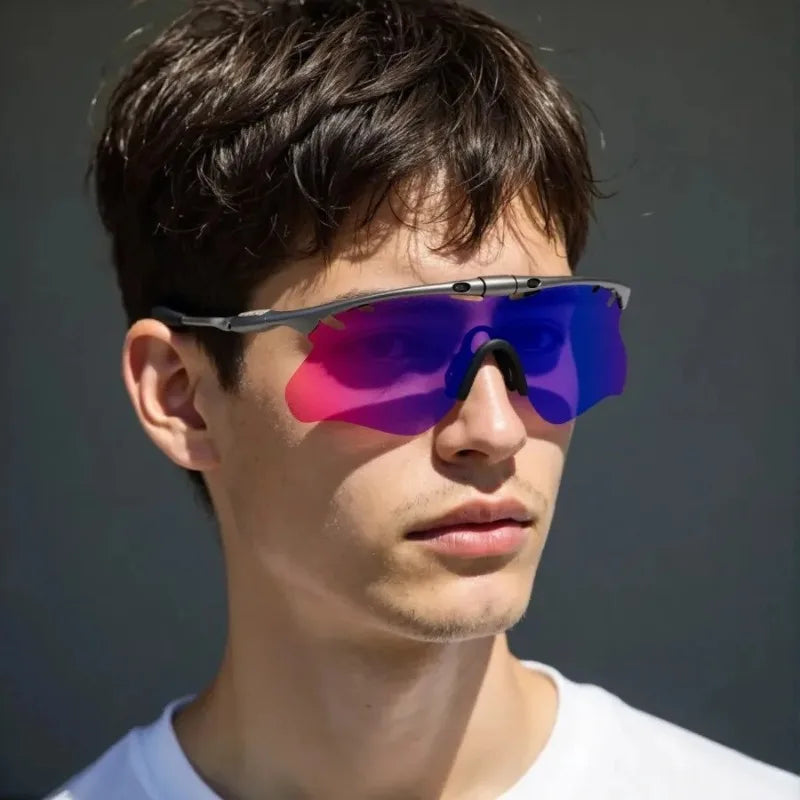 New Polarized Sunglasses Outdoor Cycling Sports Vintage Unisex Driving Glasses UV400 Protection Lightweight Travel Sunglasses