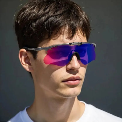 New Polarized Sunglasses Outdoor Cycling Sports Vintage Unisex Driving Glasses UV400 Protection Lightweight Travel Sunglasses