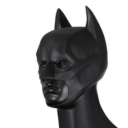 Superhero Bruce Wayne  High Quality Movie Dark Knight Bat Cosplay  Battle Costume Outfit Man Vest Cloak Mask Halloween Carnivl