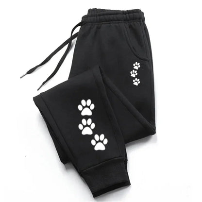 Womens Printing Sweatpants Fashion Casual Jogging Fitness Sport Trousers Street Versatile High Quality Soft Elastic Waist Pants