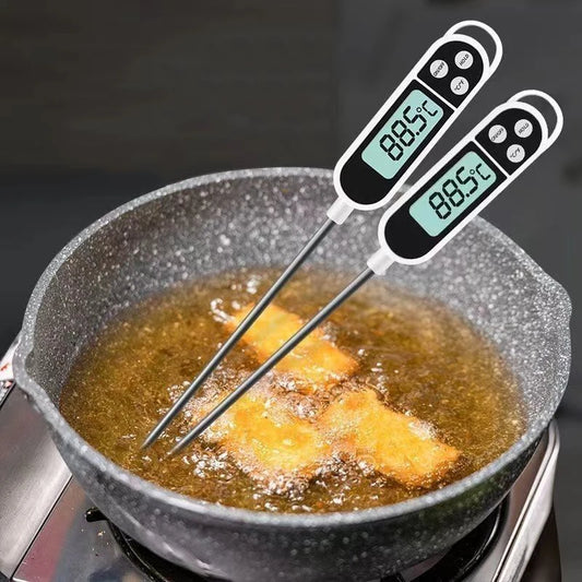 Probe Type Food Thermometer Kitchen Digital Thermometer For Meat Milk Cooking Food BBQ TP300 Electronic Temperature Gauge Tool