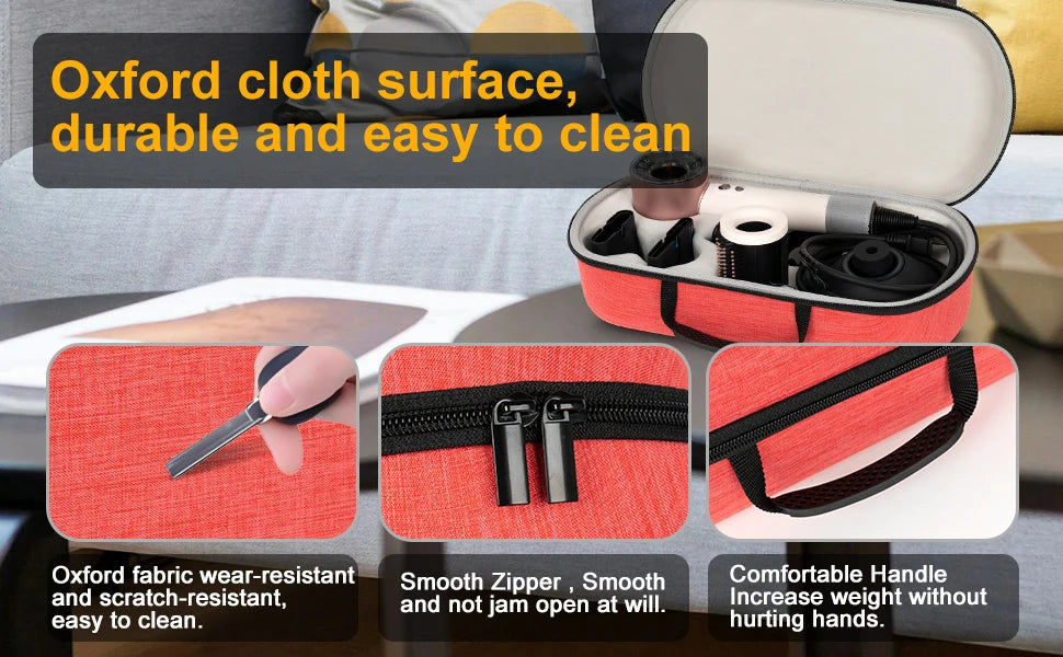 Hard Carrying Case Storage Bags For Dyson Supersonic HD08/HD15/HD16 Hair Dryer Durable Travel Portable Box For Dyson Accessories