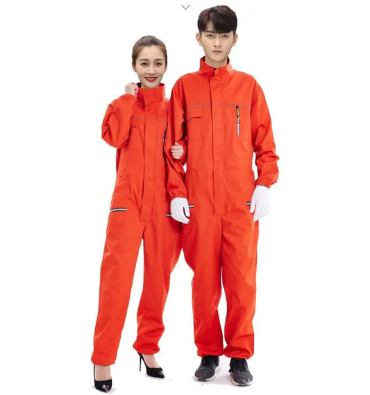 Work Overall Uniform Men Women Working Coveralls Welding Suit Car Repair Workshop Mechanic Plus Size Clothes