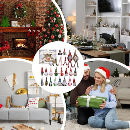 2025 new Christmas Advent Calendar 24 Day Christmas Gnome Advent Calendar Christmas Decor Calendar Gift