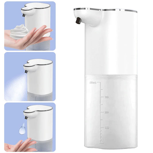 Touchless Automatic Foam Soap Dispenser – 400ml USB Rechargeable
