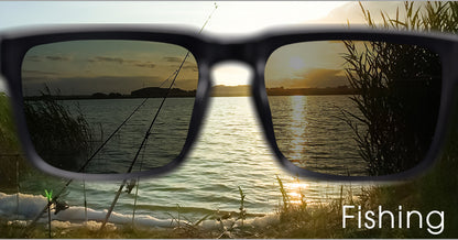 Kapvoe Men Polarized Sunglasses Fashion Cool Fishing Glasses Sliver Sports Cycling Bicycle Eyewear Bike UV400 MTB Road Driving