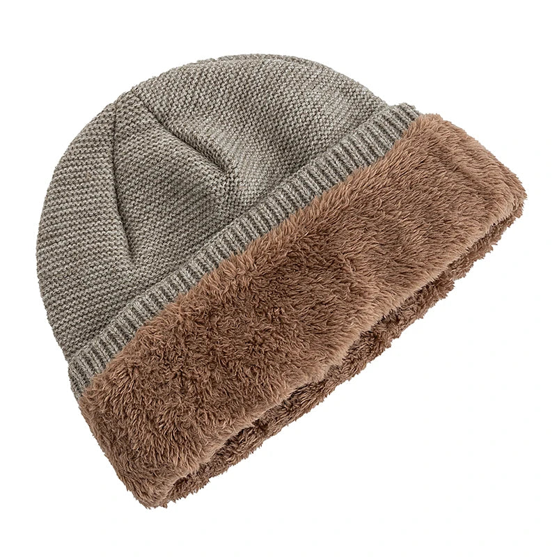 New Style Winter Hat Fashion Plush Fur Lined Hat For Men And Women Outdoor Peacock Feathers Figure Beanie Keep Warm Winter Cap