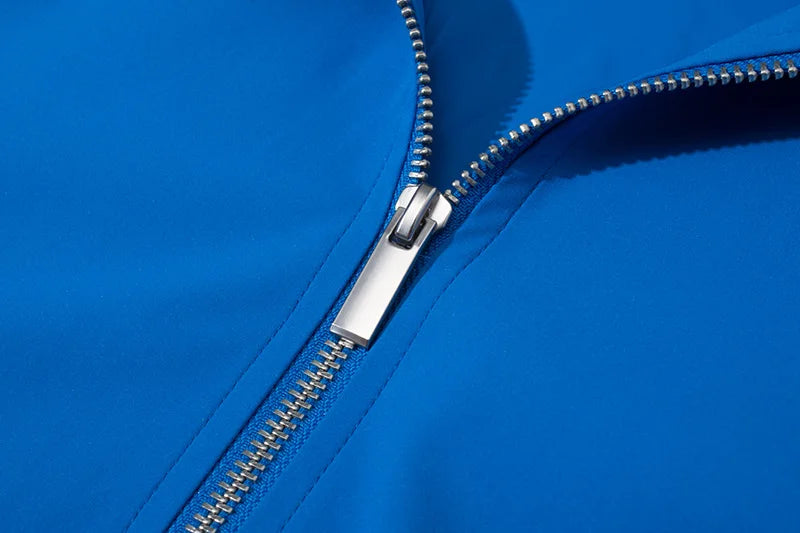 MAGCOMSEN Lightweight Jacket Men's Windproof Waterproof Zip Up Coat Stand Up Collar Windbreaker with 3 Pockets Outerwear