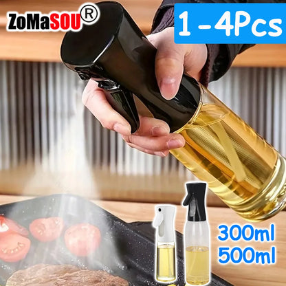 Oil Spray Bottle – Refillable 300ml/500ml for Cooking, BBQ, Air Fryer