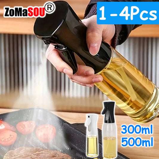 Oil Spray Bottle – Refillable 300ml/500ml for Cooking, BBQ, Air Fryer