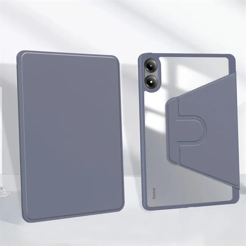 For Redmi Pad Pro 12.1 inch 360 Rotating Magnetic Smart Tablet Cover For Xiaomi Redmi Pad Pro 12.1 2024 Case with Pencil Holder