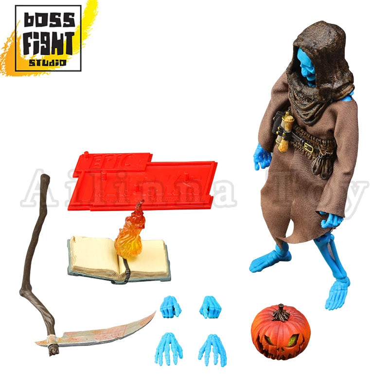 Boss Fight Studio 1/12 Action Figure EPIC H.A.C.K.S. Pirate Barbarian Gladiator Skeleton Anime Model For Gift