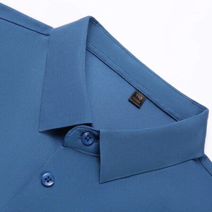 Men’s Ultra Stretch Short Sleeve Shirt – Breathable Business Casual