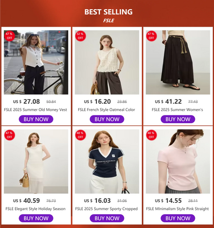 FSLE 2025 Summer Off-Shoulder Sleeveless Dress Designer Belted Waist A-Line Midi French Inspired Chic Outfit Casual Loose Dress