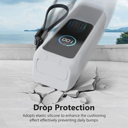 For Anker Zolo 165W Mobile Power Case 25000mAh Portable Anti Drop Silicone Full Protective Case