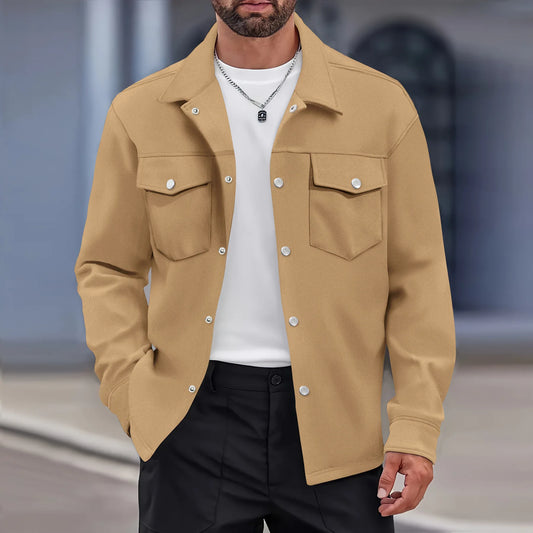 Men’s Smart Casual Lightweight Jacket – Spring/Autumn Streetwear | Harajuku Style