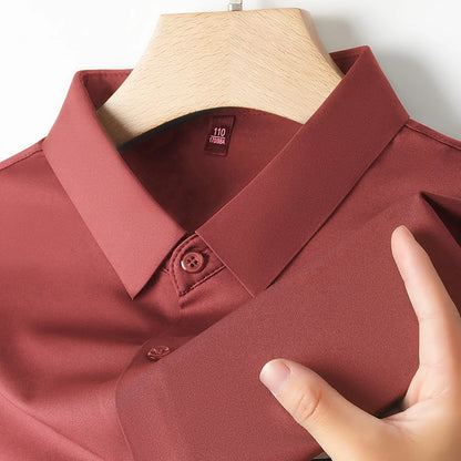 Men’s Ultra Stretch Short Sleeve Shirt – Breathable Business Casual