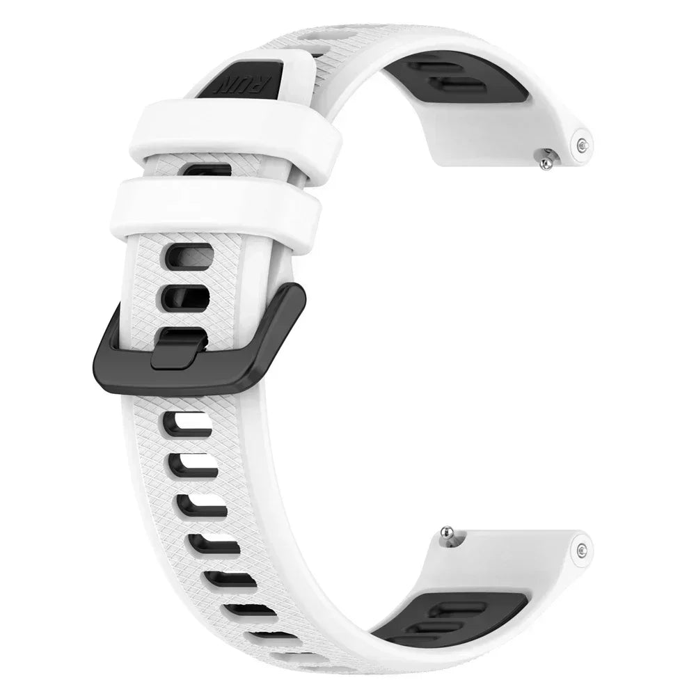 20mm/22mm Silicone Soft Strap For Garmin Active/Vivoactive 6 5/Venu 3 Sq/Forerunner 570 165 265 Band For Amazfit/HUAWEI Bracelet
