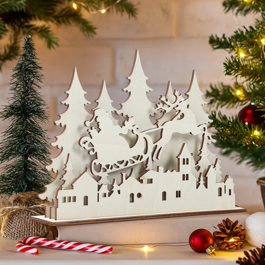 DIY Christmas Tee Wooden Ornament Christmas Decoration for Home 2025 Pendant Xmas Ornaments Navidad Natal New Year Gift 2026