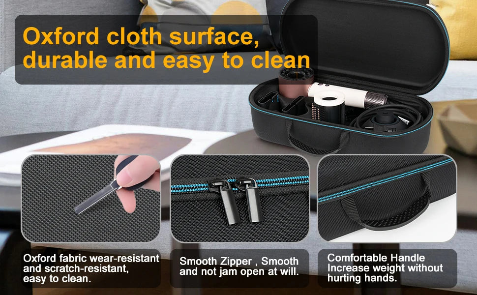 Hard Carrying Case Storage Bags For Dyson Supersonic HD08/HD15/HD16 Hair Dryer Durable Travel Portable Box For Dyson Accessories
