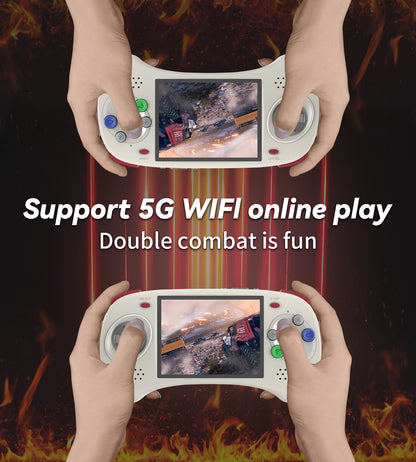 ANBERNIC RG ARC-S/RG ARC-D Retro Games RK3566 4.0 INCH 640*480 Handheld Game Console Emulator LINUX System 3500mAh HD-compatible