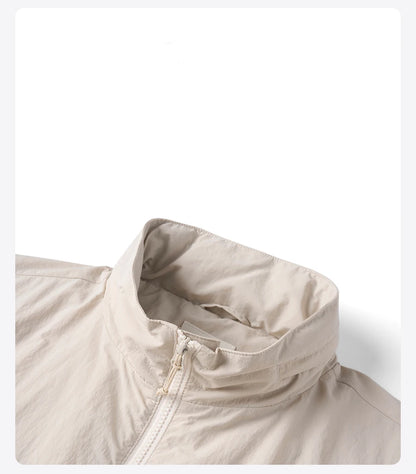 SIMWOOD Lightweight Hooded Jacket – Men’s Oversized Spring/Summer Coat