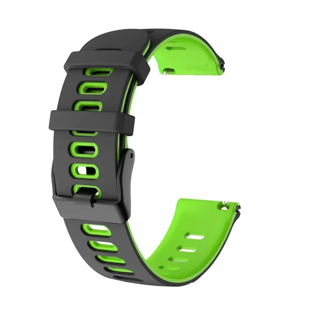 20mm/22mm Silicone Soft Strap For Garmin Active/Vivoactive 6 5/Venu 3 Sq/Forerunner 570 165 265 Band For Amazfit/HUAWEI Bracelet
