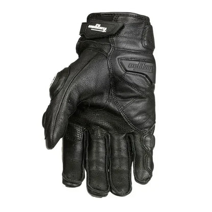 Mens Women 4 Season Driving Supertech Black/White Motorcycle Leather Gloves Racing Glove Motorbike Cowhide Race Bike Knight