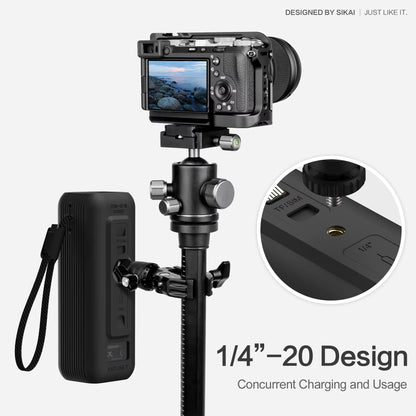 SIKAI Silicone Case for Anker Zolo 165W 2in1 Power Bank Shockproof Protective Cover Soft Durable Portable Charger case