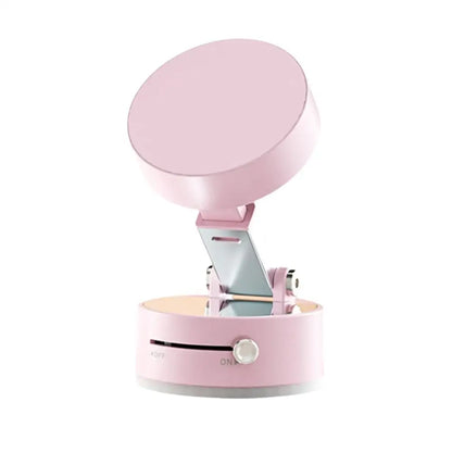 Double Sided Suction Cup Magnetic Phone Holder Lazy Multi-functional Foldable Storage Holder Vacuum Suction Phone Holder