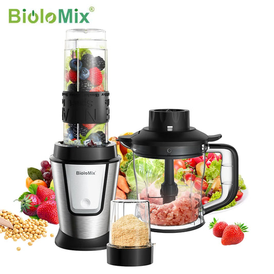 BioloMix 700W 3-in-1 Juicer & Blender