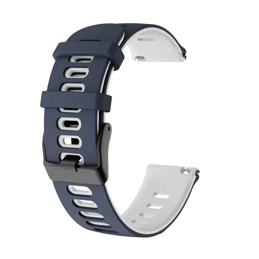 20mm/22mm Silicone Soft Strap For Garmin Active/Vivoactive 6 5/Venu 3 Sq/Forerunner 570 165 265 Band For Amazfit/HUAWEI Bracelet