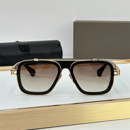 DILTA DTS403 Trendy Sunglasses for Women&men LXN-EVO  Fashion  UV400 Square Travel Vacation gafas de sol hombre