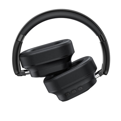Siindoo JH-ANC930Plus Hybrid Wireless Headphone, Active Noise Cancelling Headphones With Multi Magnetic Touch Control LED Screen