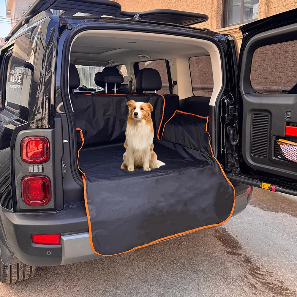 Car Trunk Pet Mat Extendable Waterproof Cargo Liner Removable Washable Anti Slip Scratch Proof Pad Universal Fit SUVs Sedans