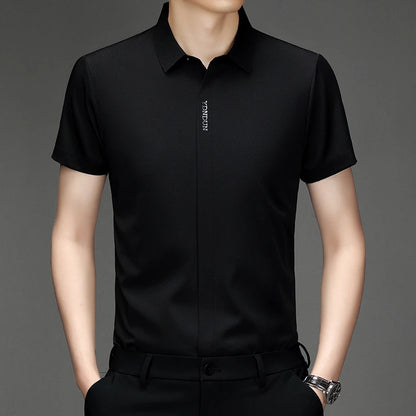 Men’s Business Casual Wrinkle-Resistant Dress Shirt – All Season