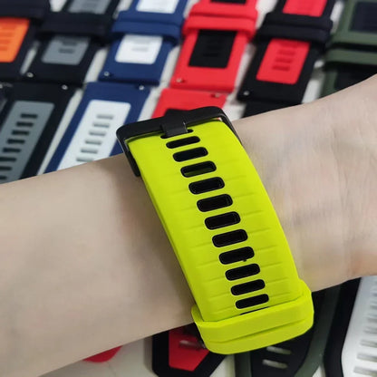 20mm/22mm Silicone Soft Strap For Garmin Active/Vivoactive 6 5/Venu 3 Sq/Forerunner 570 165 265 Band For Amazfit/HUAWEI Bracelet