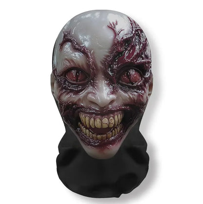 Halloween Ghost Face 3D Mask Balaclava Full Face Elastic Mesh Breathable Skull Headcovers Horror Party Halloween Cosplay Props