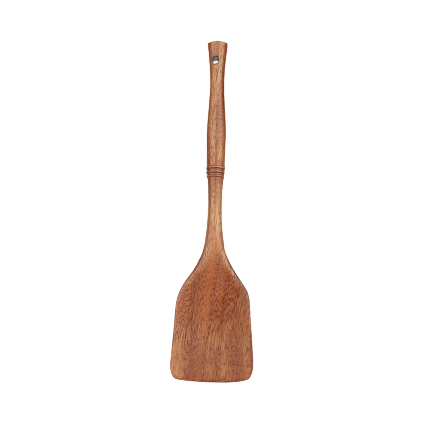 Wooden Kitchenware Cooking Utensils Set Non-stick Cookware Spatula Shovel Natural Teak Wooden Kitchen Cooking Tool Set 2025