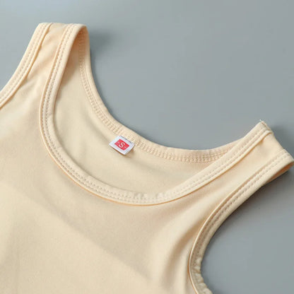 Women Flat Chest Binder With Bandage Pullover Half Length Corset Tank Top FTM Lesbian Transgender Underwear Vest Breast Binder