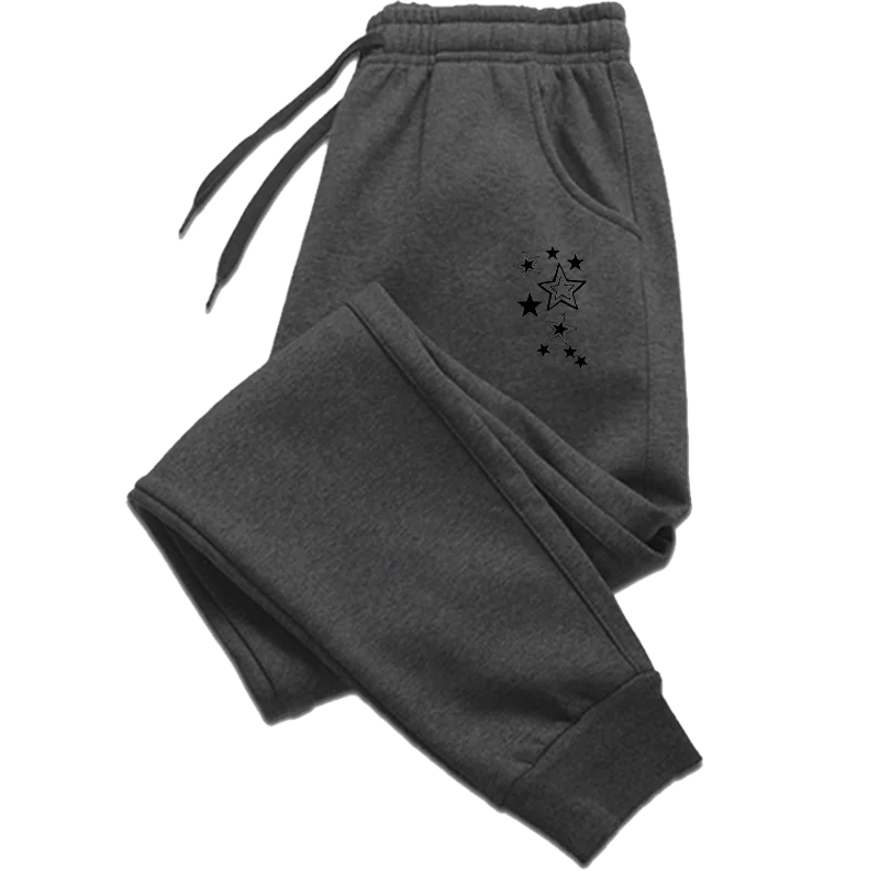 Clothes for Women Stars Print Pant Slacks Woman Clothing White Pants Women's Training Pants Trousers Womens Sweatpants Summer